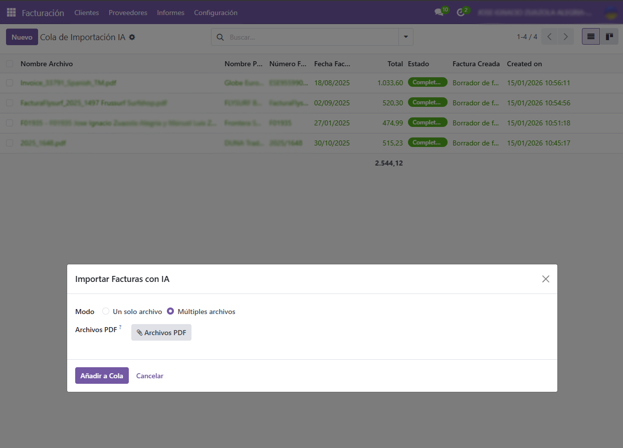 Odoo OCR Dashboard